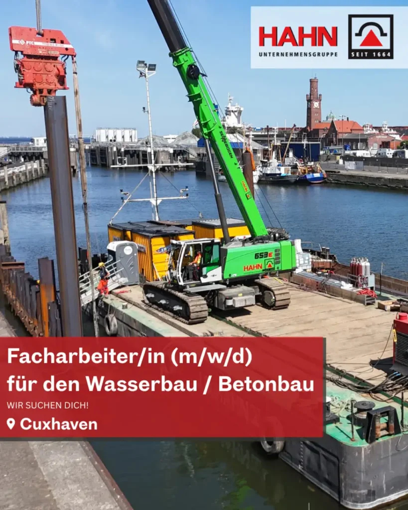 Facharbeiter_Wasserbau_Betonbau_HAHN_Unternehmensgruppe_Stellenanzeige